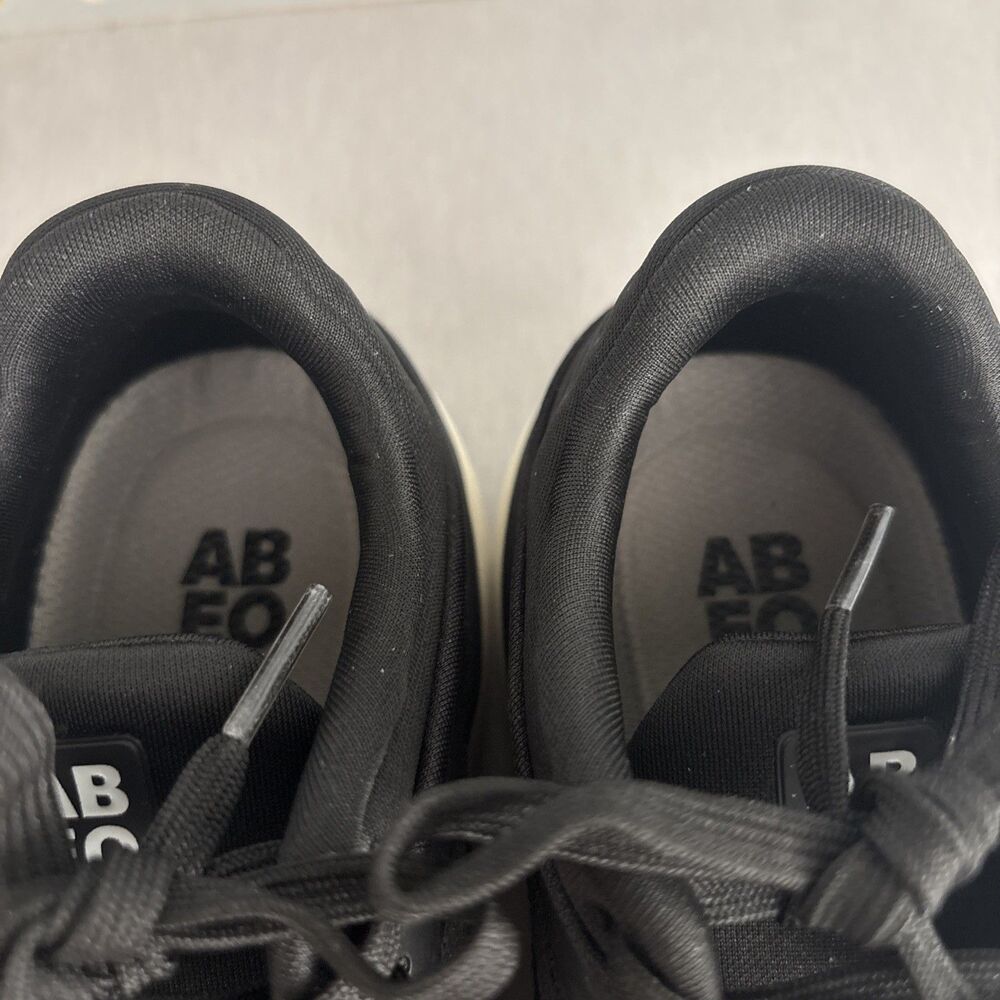 Abeo MXV Shift Shoes Womens Size 5 Black White Knit All Day Comfort Sneakers - Picture 6 of 16